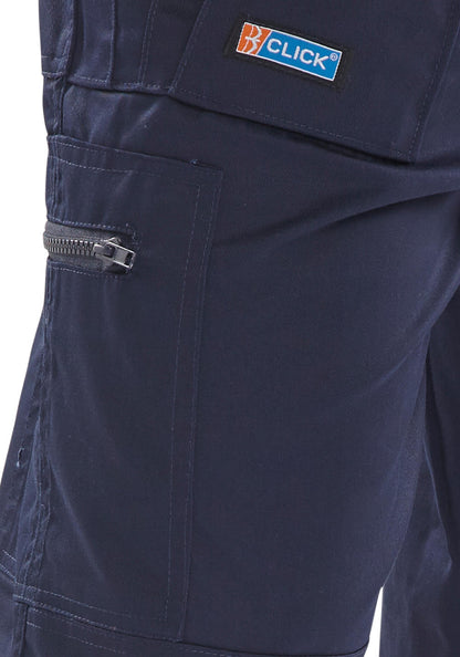 CLICK ACTION WORK TROUSERS NAVY BLUE