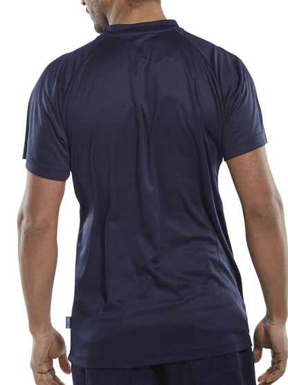 LIGHTWEIGHT TEE SHIRT NAVY BLUE