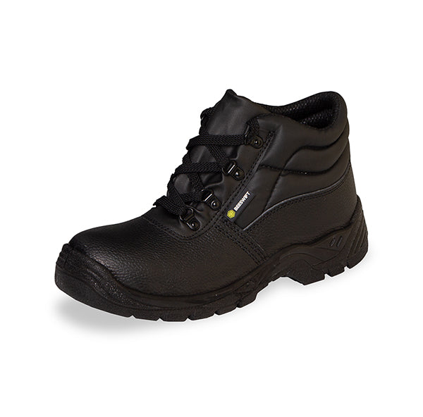 CLICK 4 D-RING MIDSOLE SAFETY BOOT BLACK