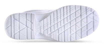 MICRO-FIBRE TIE SHOE S2 WHITE