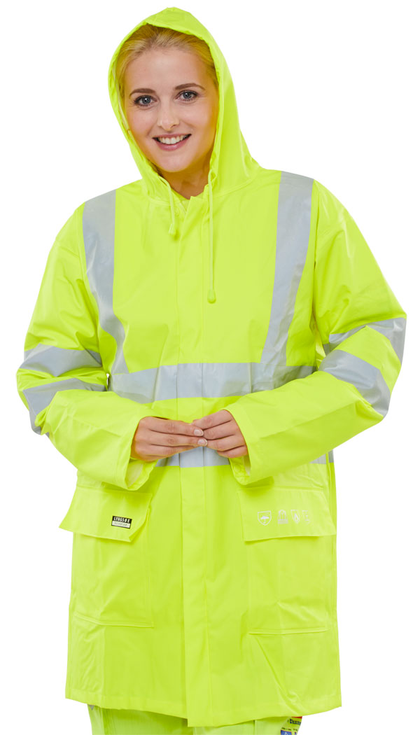 FIRE RETARDANT ANTI-STATIC JACKET SATURN YELLOW