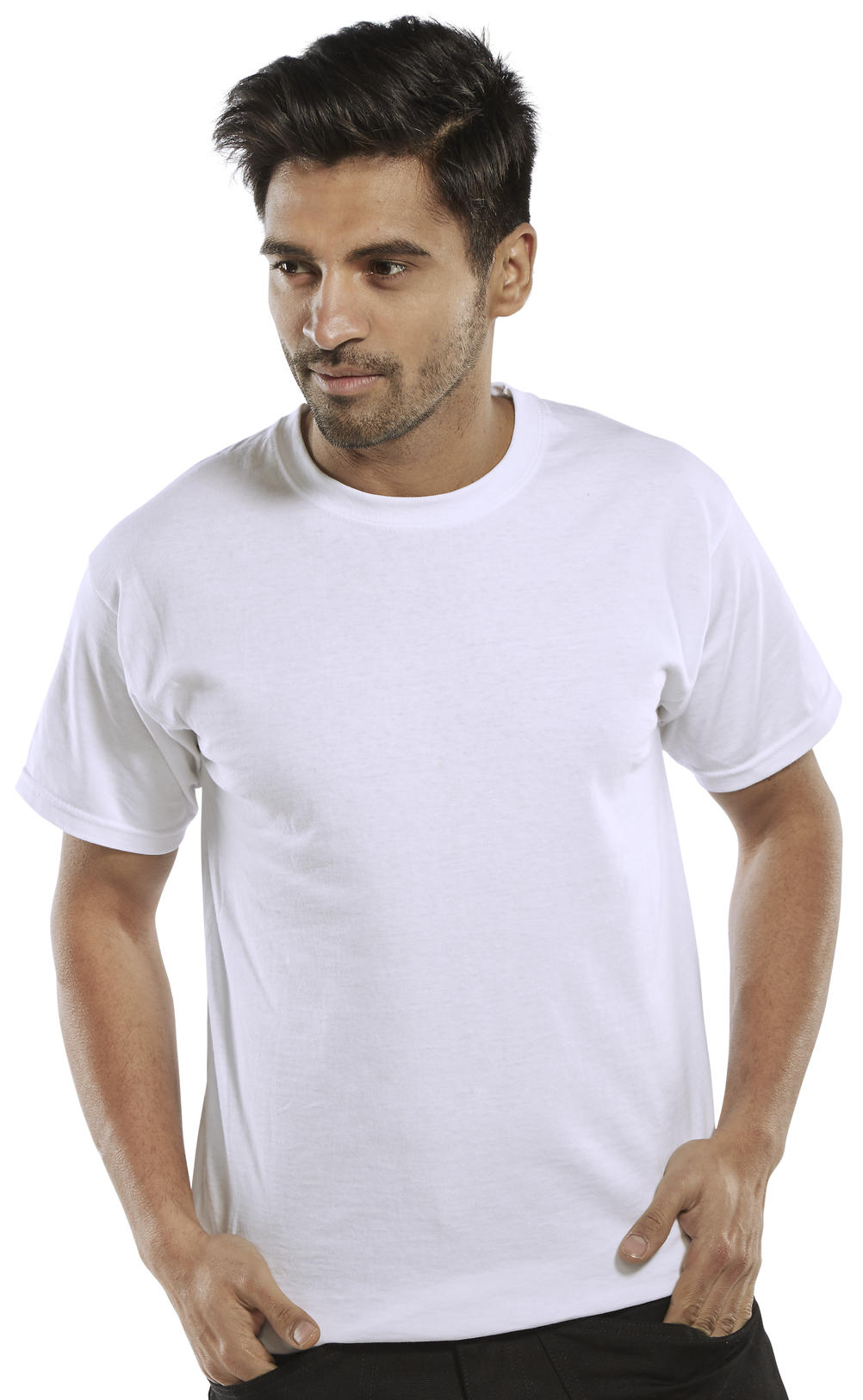 CLICK HEAVY WEIGHT TEE SHIRT WHITE