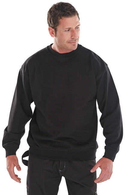 CLICK PREMIUM SWEAT SHIRT BLACK