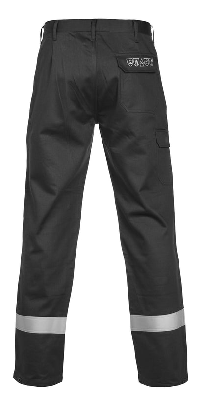 MEDDO MULTI CVC FLAME RETARDANT ANTI-STATIC TROUSER  BLACK