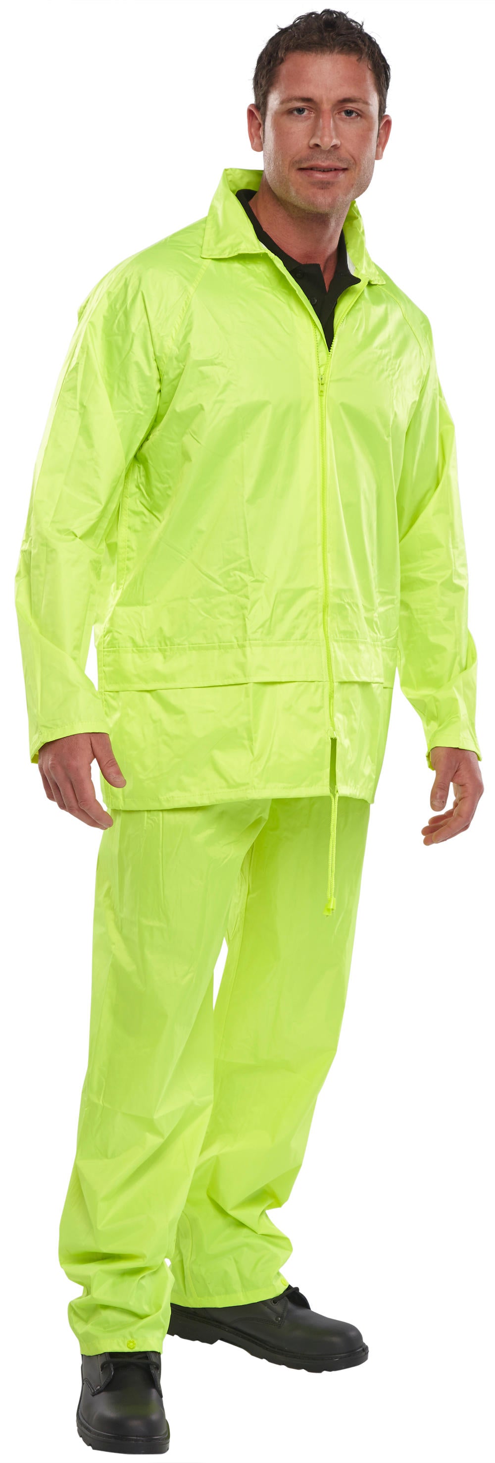 NYLON B-DRI JACKET SATURN YELLOW