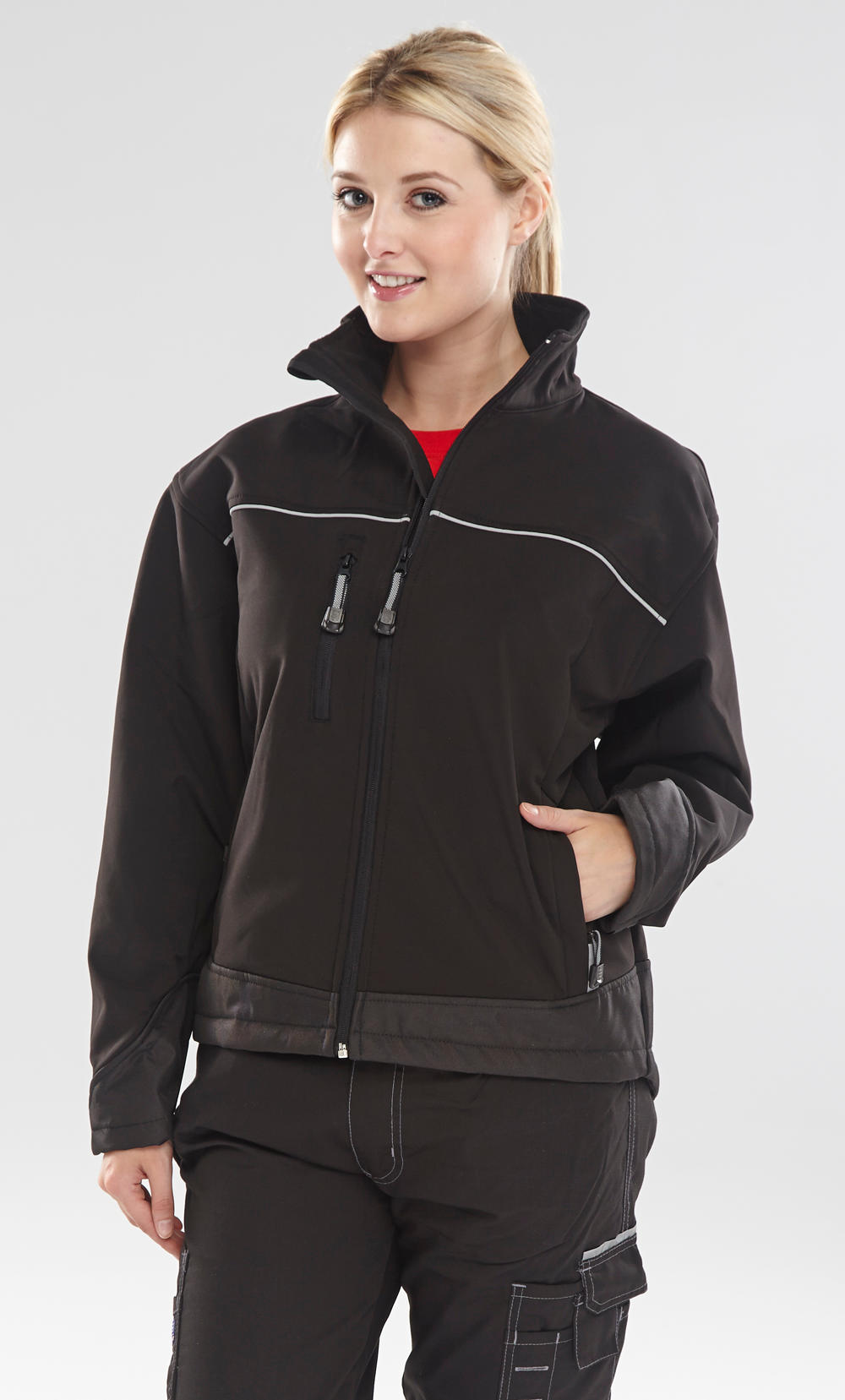 SOFT SHELL JACKET BLACK