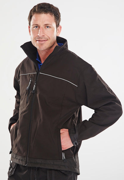 SOFT SHELL JACKET BLACK