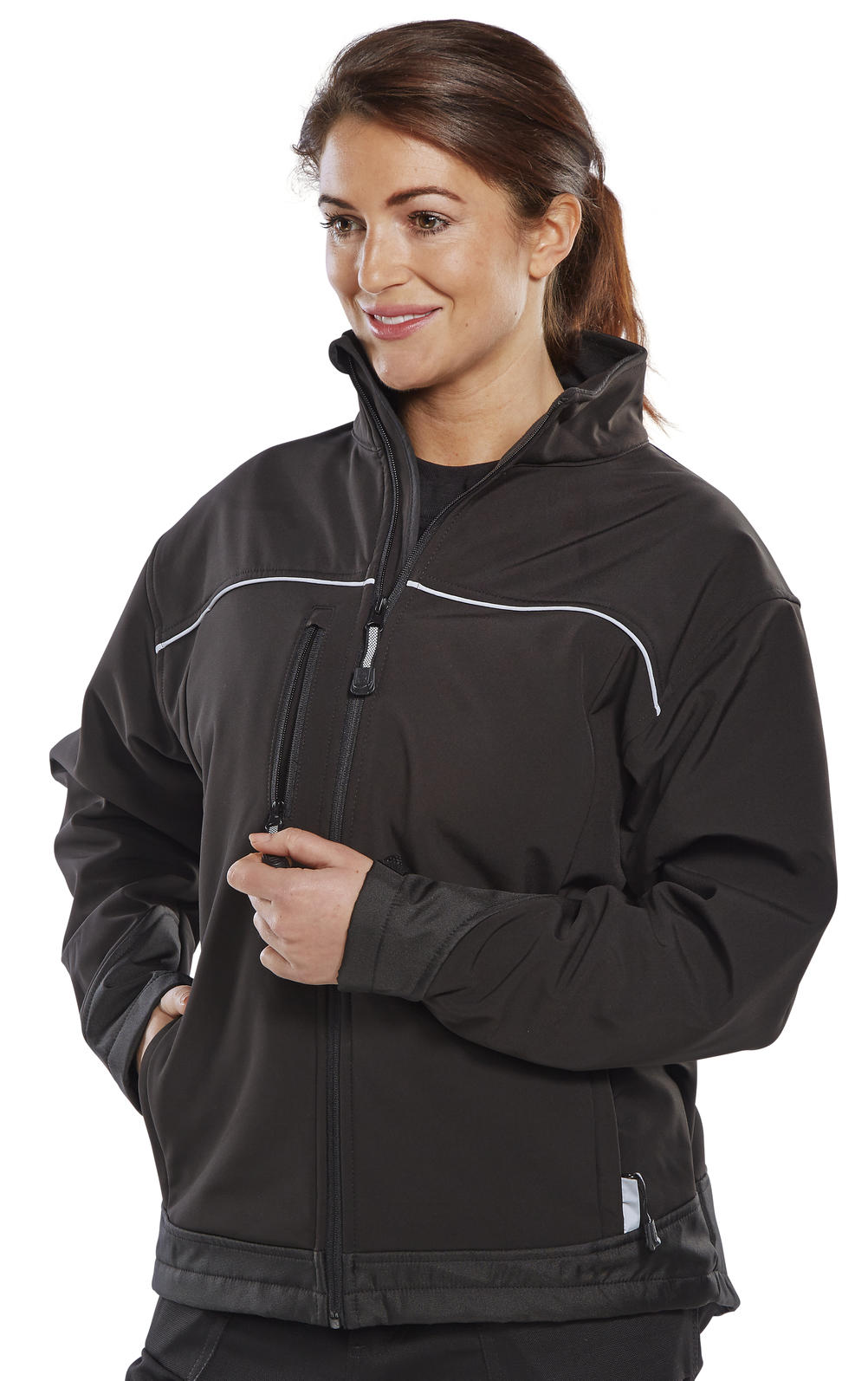 SOFT SHELL JACKET BLACK