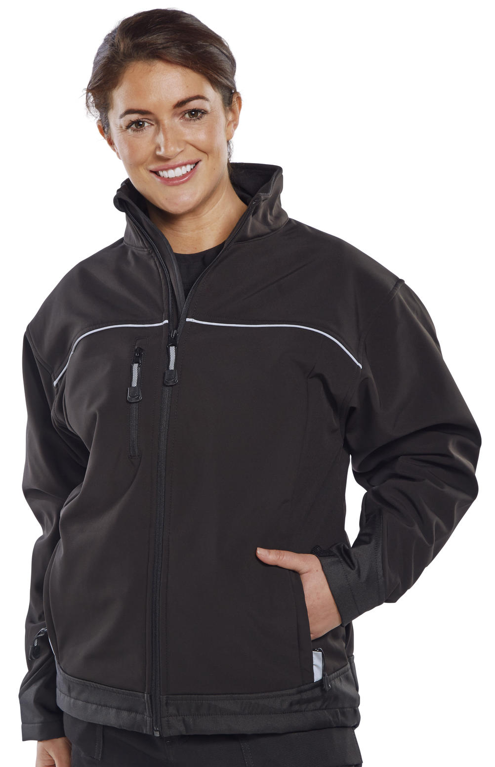 SOFT SHELL JACKET BLACK