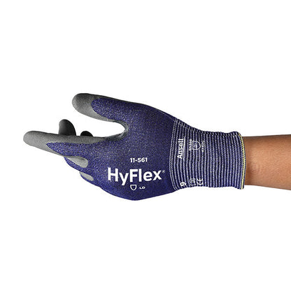 ANSELL HYFLEX 11-616 GLOVE  BLUE L