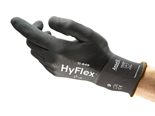 ANSELL HYFLEX 11-849 BLACK S