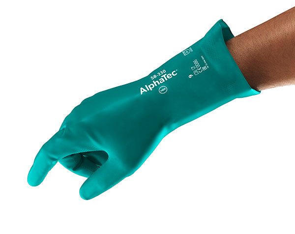 ANSELL ALPHATEC 58-335 GLOVE GREEN L