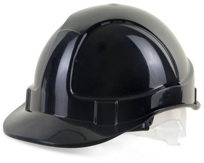 ECONOMY VENTED SAFETY HELMET GREEN 