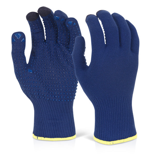 NITRILE PU MIX COATED GLOVE BLACK/GREY L