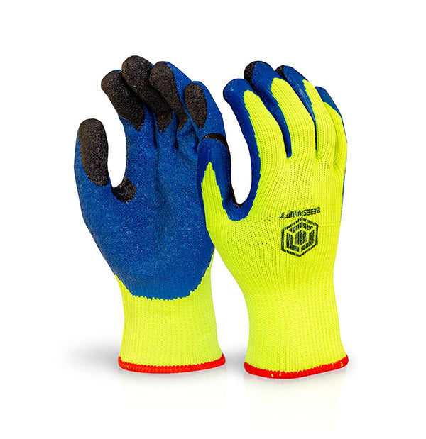 CAT2 BLUE GOLD HQ 16" WELDERS GAUNTLET BLUE 