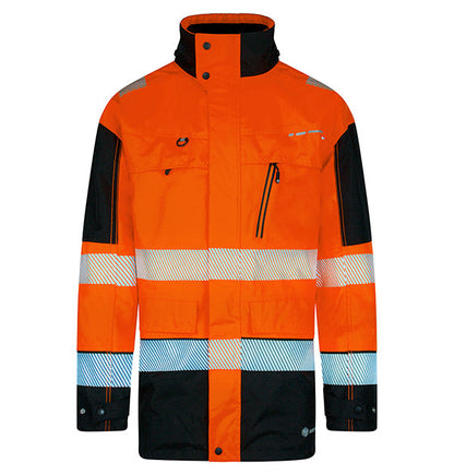 DELTIC HI-VIS JACKET TWO-TONE ORANGE / BLACK