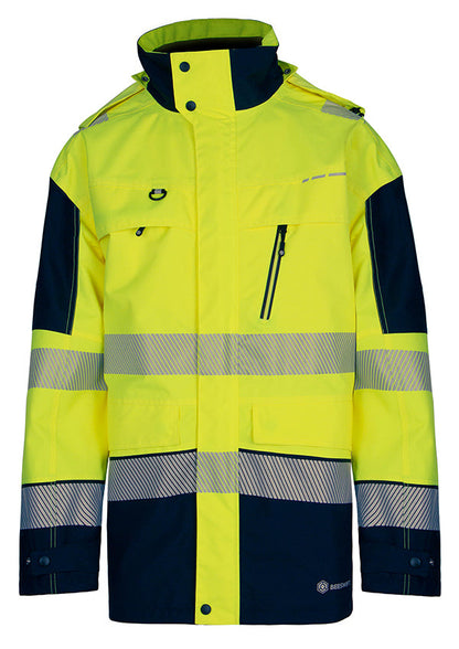 DELTIC HI-VIS JACKET TWO-TONE SATURN YELLOW / NAVY