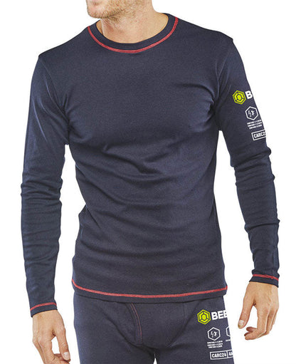 ARC COMPLIANT LONG SLEEVE T-SHIRT NAVY BLUE S