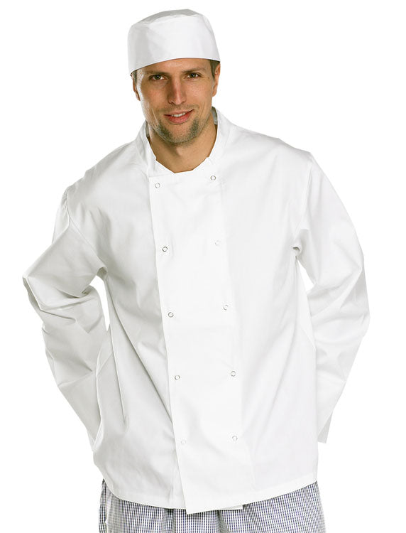 CHEFS JACKET LONG SLEEVE WHITE