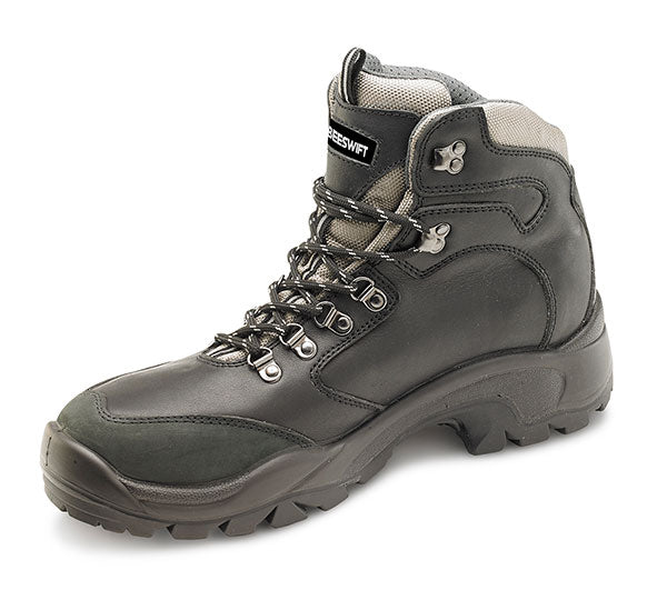 PU RUBBER S3 BOOT BLACK 10