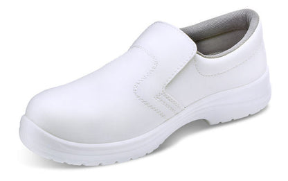 MICRO-FIBRE SLIP ON SHOE S2 WHITE 04