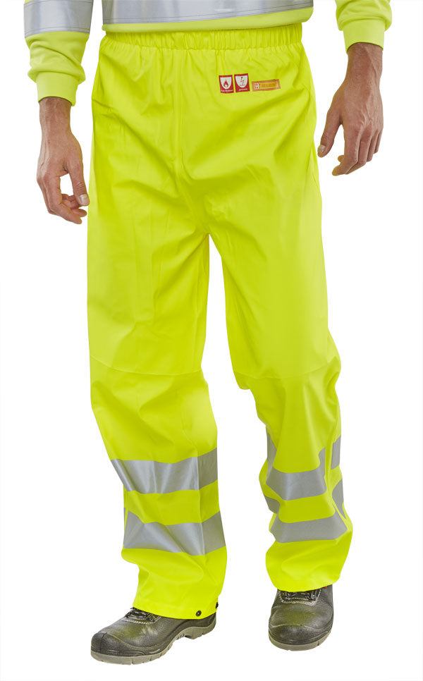 FIRE RETARDANT ANTI-STATIC JACKET SATURN YELLOW 5XL