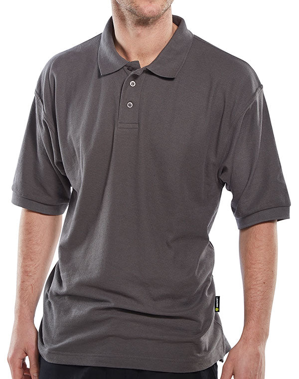 CLICK POLO SHIRT GREY XXL