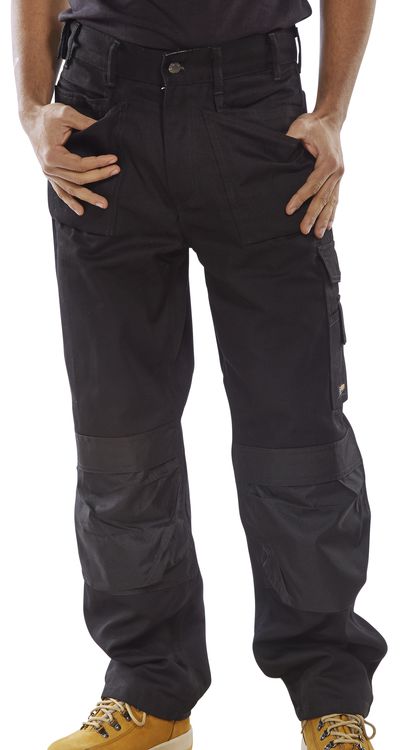 CLICK PREMIUM MULTI PURPOSE TROUSERS NAVY BLUE 30