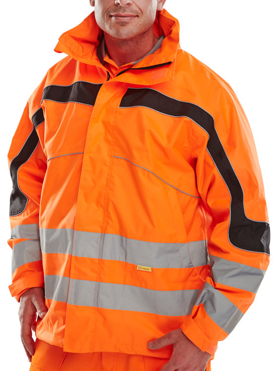 ETON BREATHABLE EN471 JACKET ORANGE