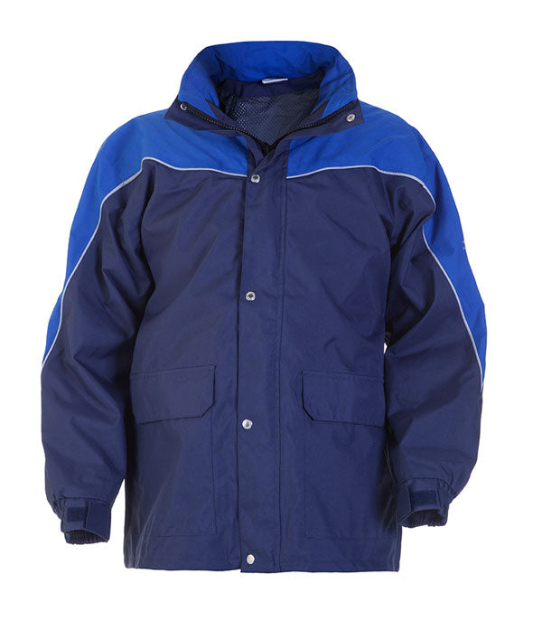 UITWIJK (UW)SNS WATERPROOF PARKA NAVY / ROYAL