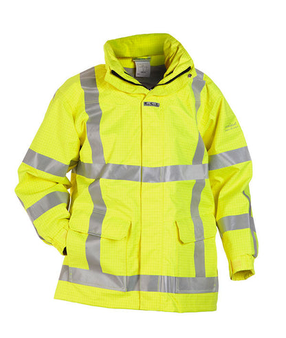 MARKELO MULTI SNS FLAME RETARDANT ANTI-STATIC WATERPROOF PARKA SATURN YELLOW