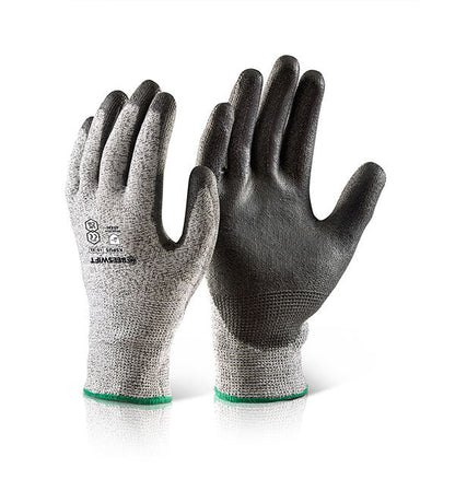 PU COATED CUT 5 GLOVE BLACK M