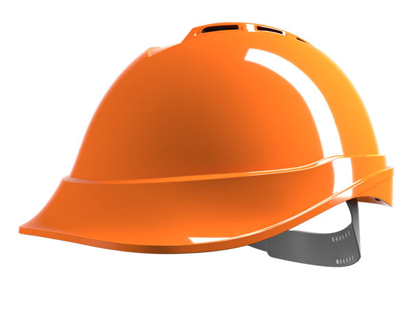 V-GARD 200 VENTED SAFETY HELMET HI VIS ORANGE 