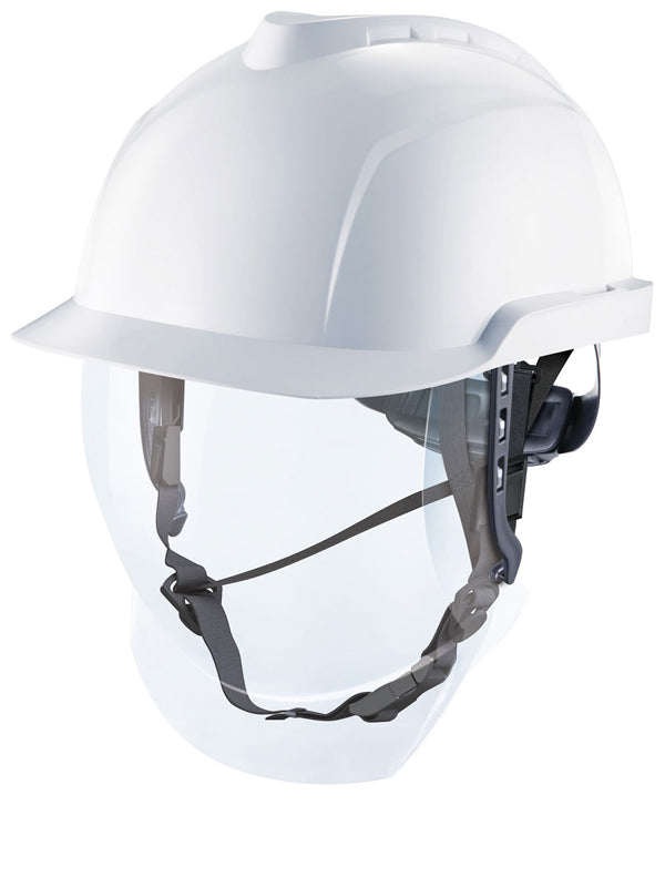 V-GARD 950 ELECTRICIAN HELMET WHITE SET WHITE/GREY 