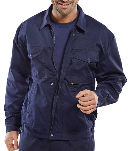 SUPER CLICK DRIVERS JACKET NAVY BLUE