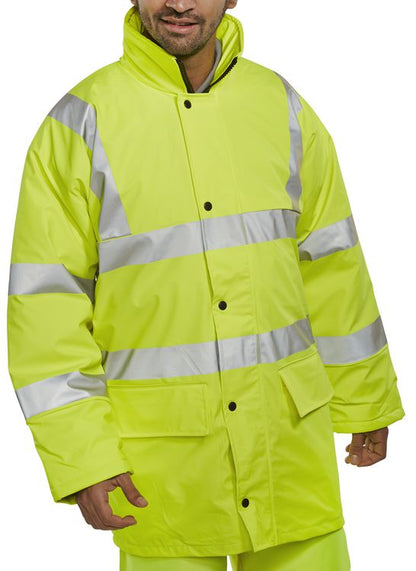 BREATHABLE LINED JACKET SATURN YELLOW