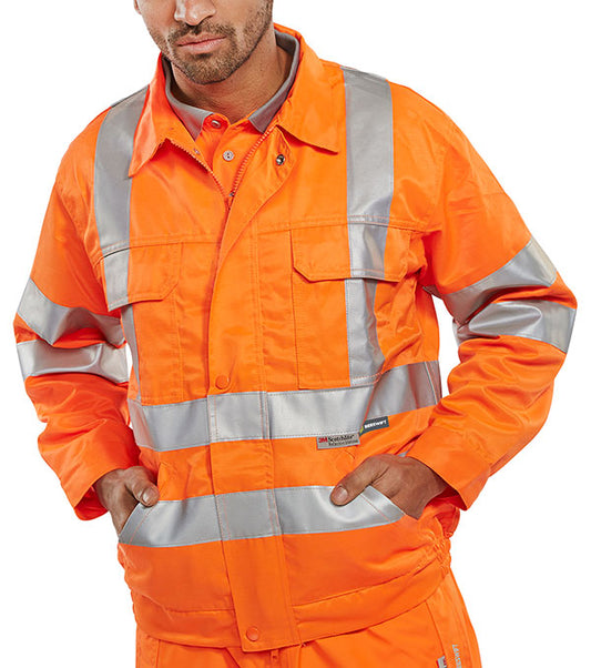 RAILSPEC JACKET ORANGE