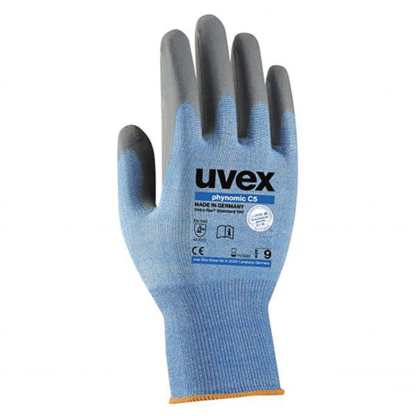 UVEX PHYNOMIC C5 GLOVE BLUE 11