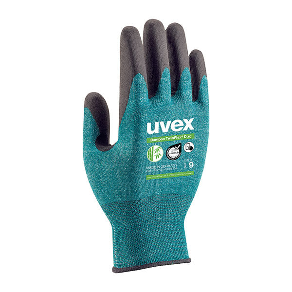 UVEX BAMBOO TWINFLEX XG D GREEN 10